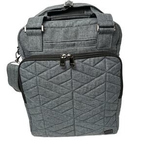 Lug Ranger XL Overnight Bag Gray Crossbody Travel Luggage Weekender